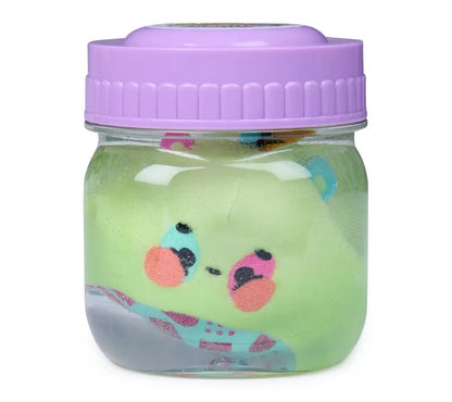 Magic Jellykins Surprise Plush Jar, Magical Transforming Water-Activated Toy, Mystery Box Plushie for Ages 5 and Up, Multicolor, 3”