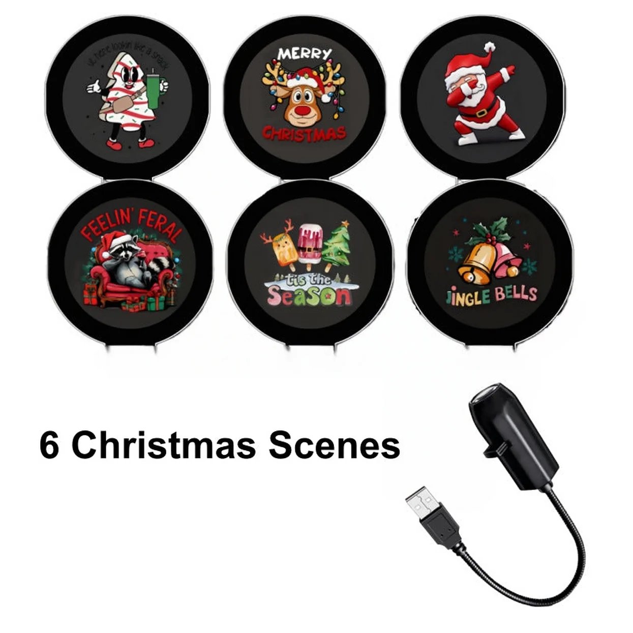 🔥LAST DAY 57% OFF - 🌠HD Smart Dynamic 5D Holographic Night Light Projector, Multi‐Scene Projection Light for Christmas, Halloween & Faith‐Themed Decors🎄