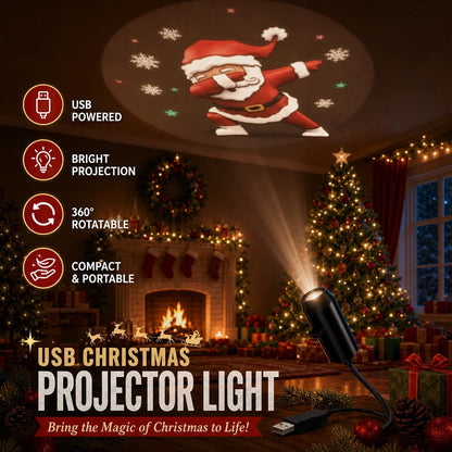 🔥LAST DAY 57% OFF - 🌠HD Smart Dynamic 5D Holographic Night Light Projector, Multi‐Scene Projection Light for Christmas, Halloween & Faith‐Themed Decors🎄