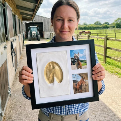 🐴Horse Hoofprint Keepsake Clay Kit💛Their actual hoofprint — made by your own hands.🖼️